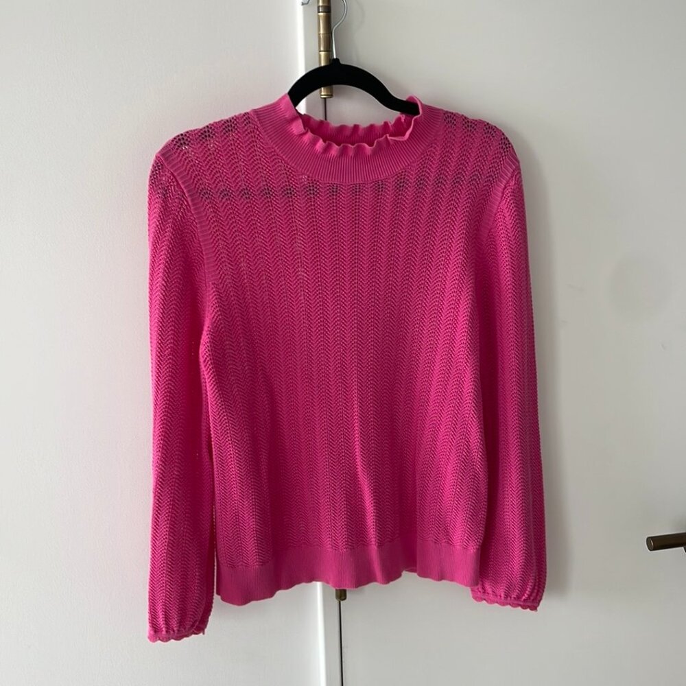 J. Crew 100% Cotton Pink Shirt Size Medium